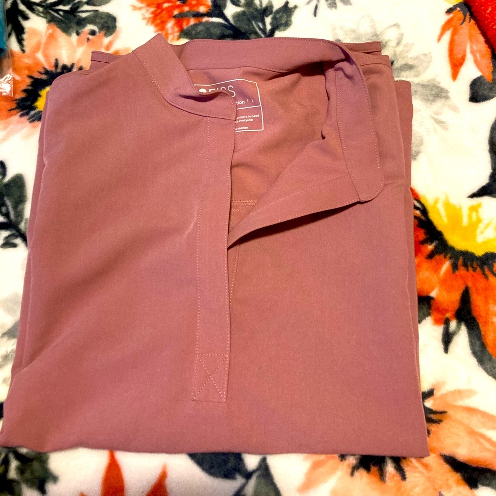 FIG scrubs top